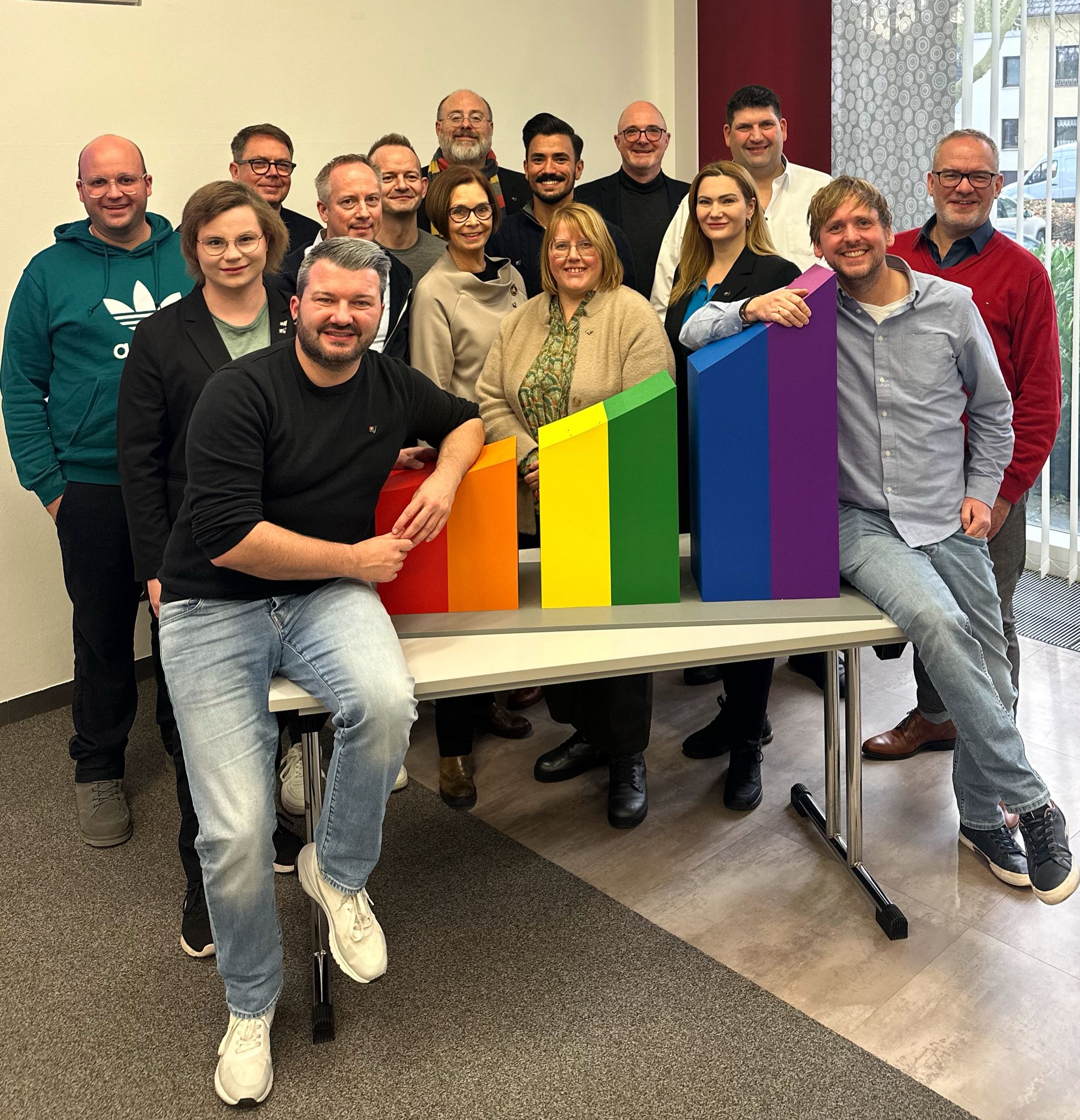 Mitglieder des Bundesvorstandes der LSU Deutschlands 